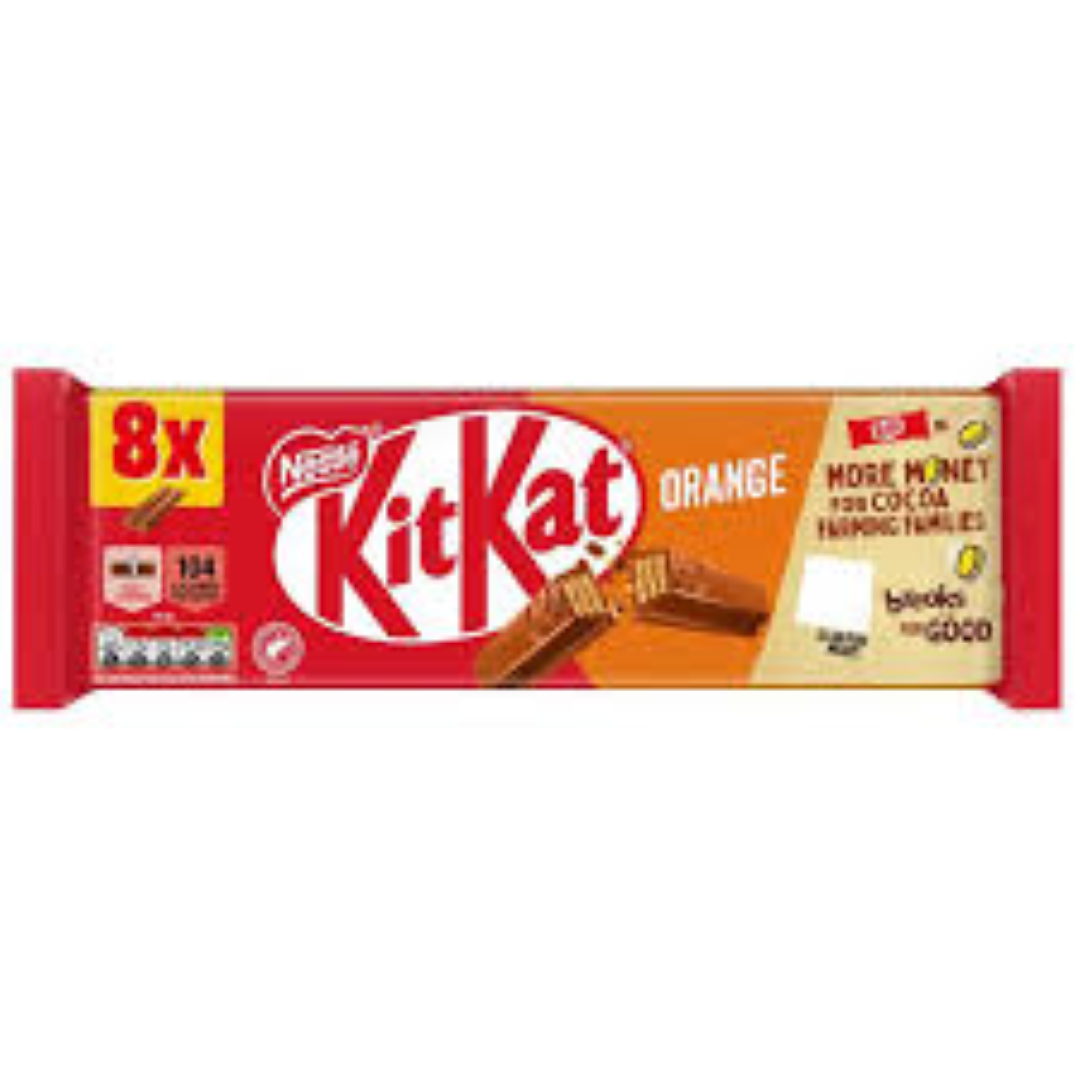 NESTLE KITKAT ORANGE 165.6G 8PACK
